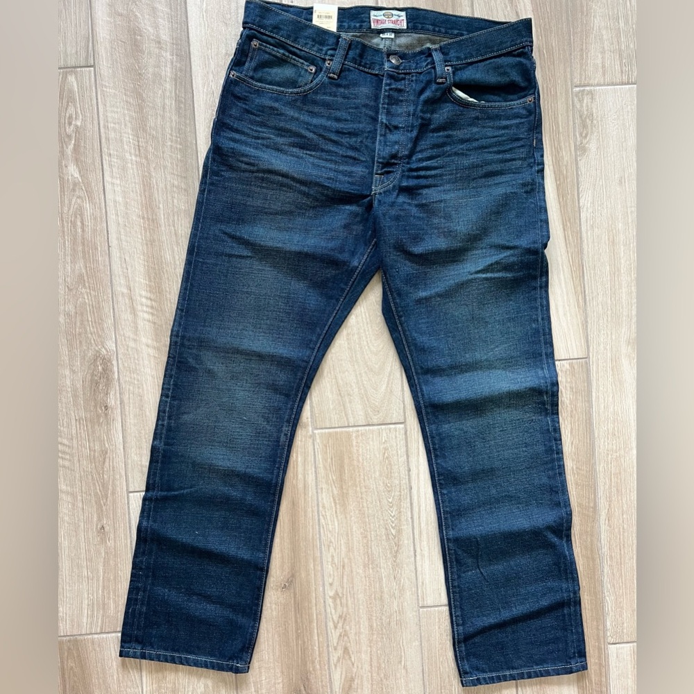 Men's Fossil Vintage Straight Blue Jeans